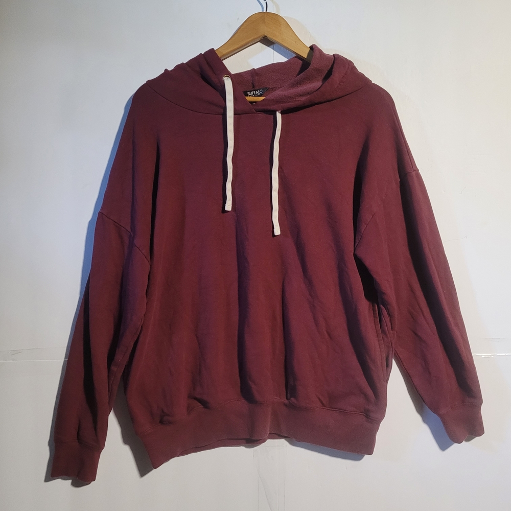 Buffalo David Bitton Burgundy Hoodie